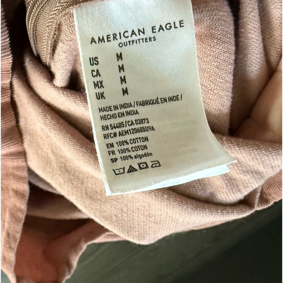 American Eagle|Brown corduroy romper with square neck and waist tie••Medium,Boho - Picture 8 of 12
